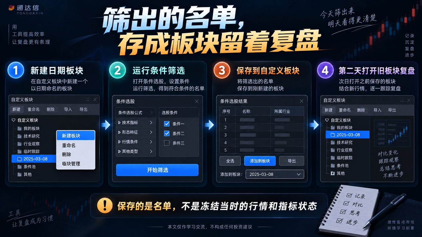 通达信并驾齐驱选股指标公式指标效果图